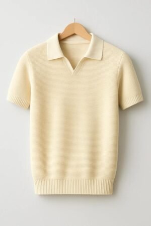 HUNK&HEROS Men’s Premium Pure Cotton Polo T-Shirt